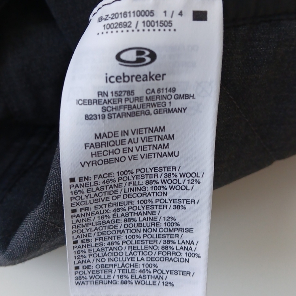 Icebreaker Merino Loft Puffer Vest Black Women's XS - Picture 6 of 8